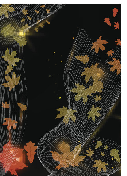 抽象的秋天背景。图片下载