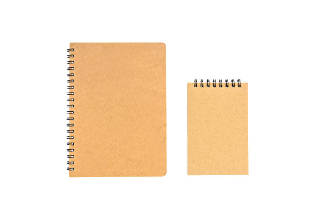 空白棕色笔记本孤立图片下载