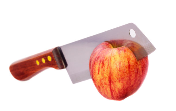 刀切苹果图片下载