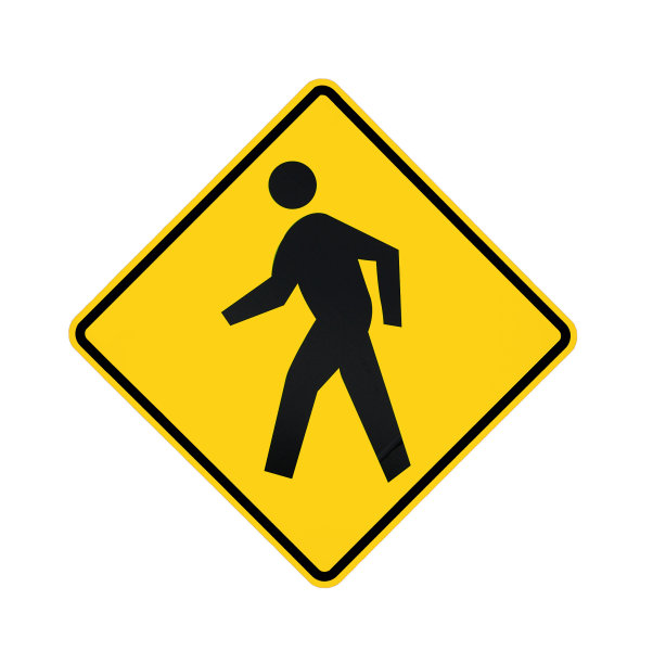 道路标志-人行横道图片下载