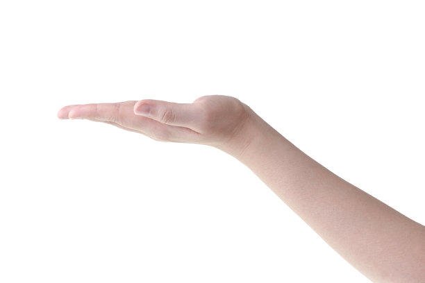 张开女人的空手图片下载