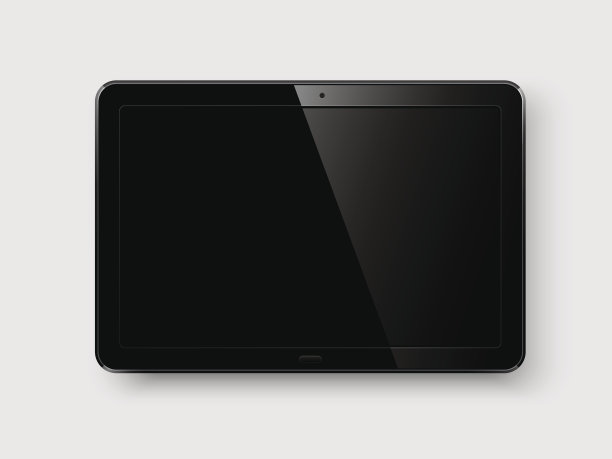 平板电脑。向量图片下载