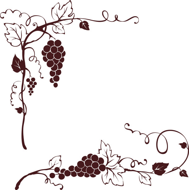 复古设计元素——藤蔓图片下载