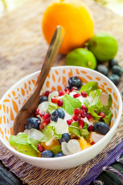 水果沙拉素材图片