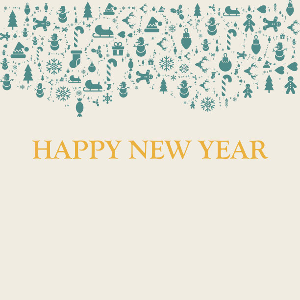 圣诞快乐矢量卡图片下载