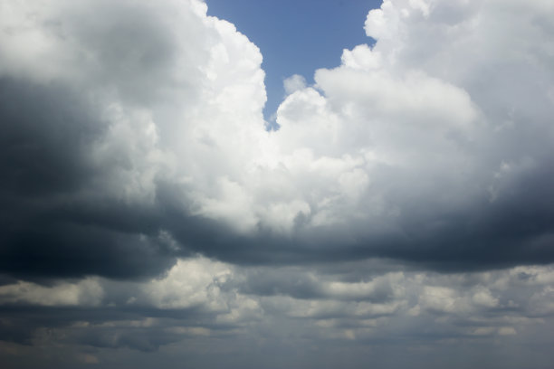 雷暴前的乌云背景。图片下载