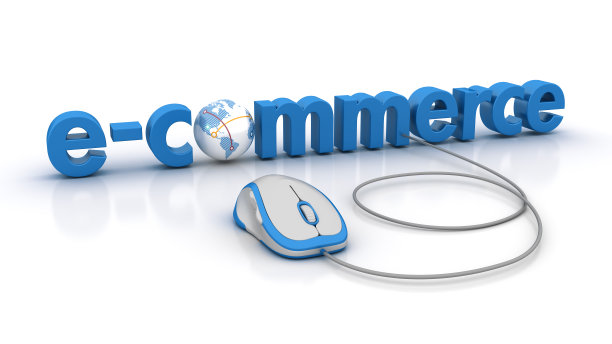 电子商务Word与电脑鼠标图片下载