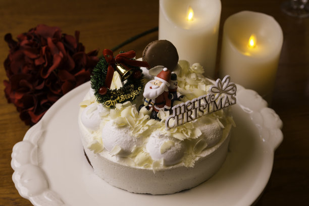 圣诞蛋糕图片下载