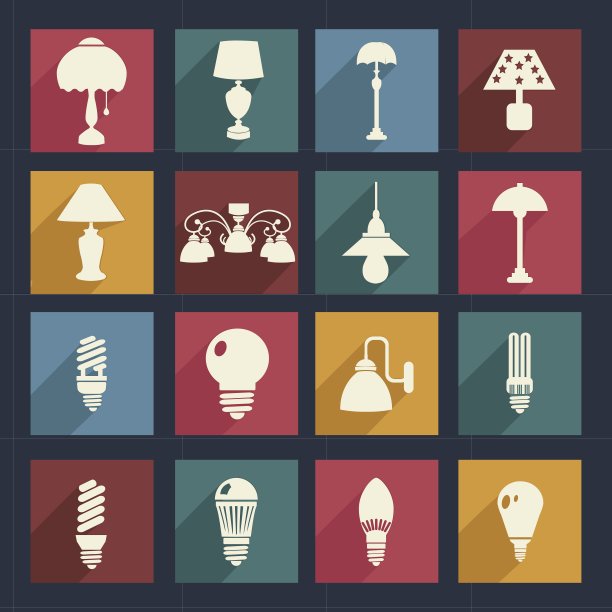 家用室内电力设备平面-插图图片下载