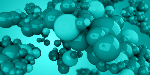 球团的三维抽象图片下载