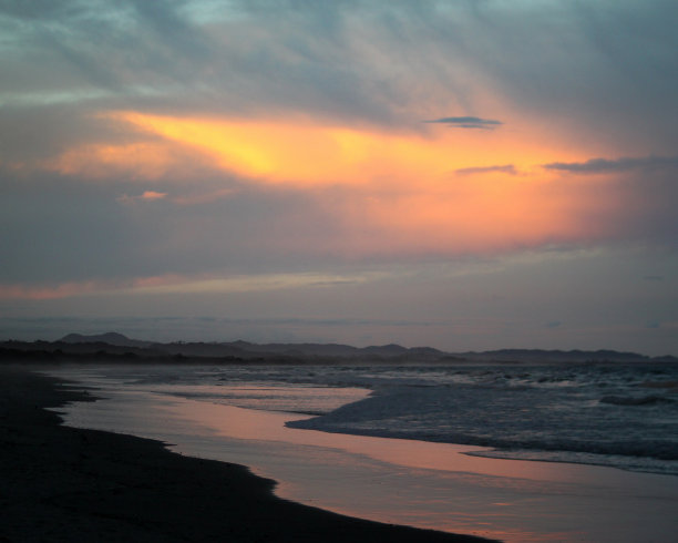 拜伦湾的黄昏图片下载