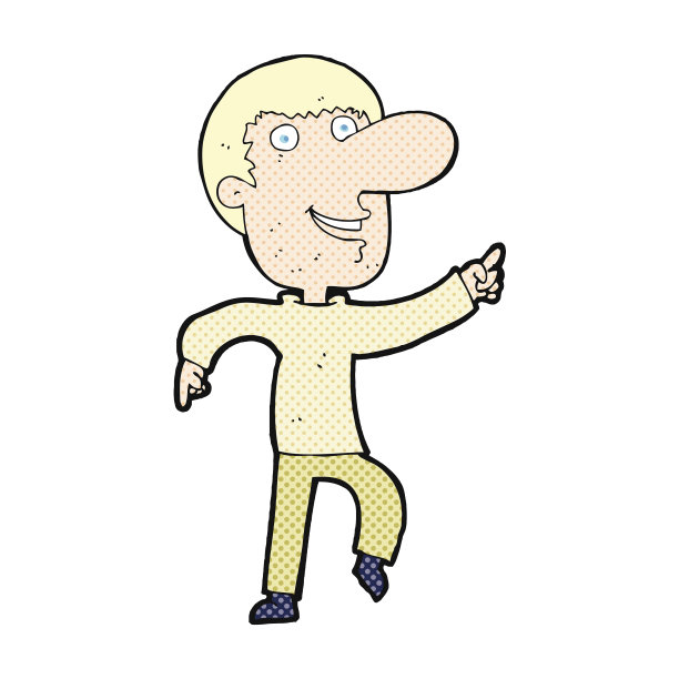 快乐男人跳舞卡通漫画图片下载