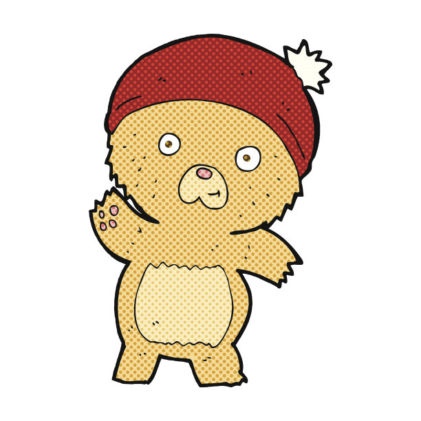 可爱的卡通泰迪熊图片下载