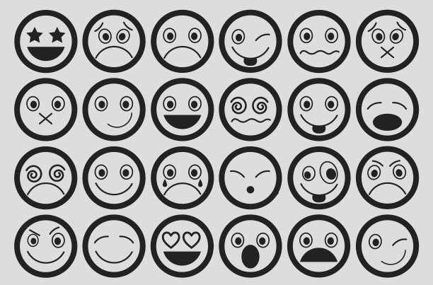 笑脸图标设计合集图片下载