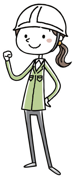 穿着工作服的妇女戴着头盔图片下载