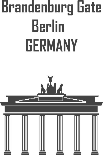 勃兰登堡门-柏林的象征，德国-插图图片下载
