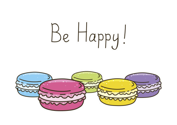 Сolor甜马卡龙为您的设计图片下载