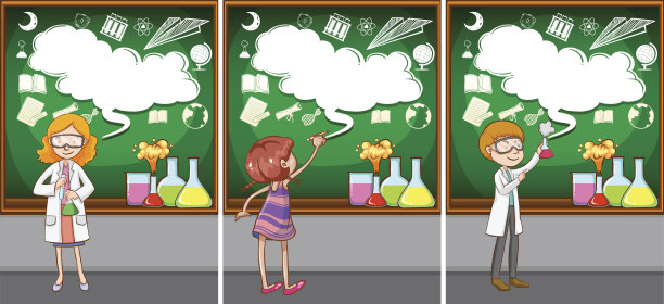 科学老师在教室里图片下载