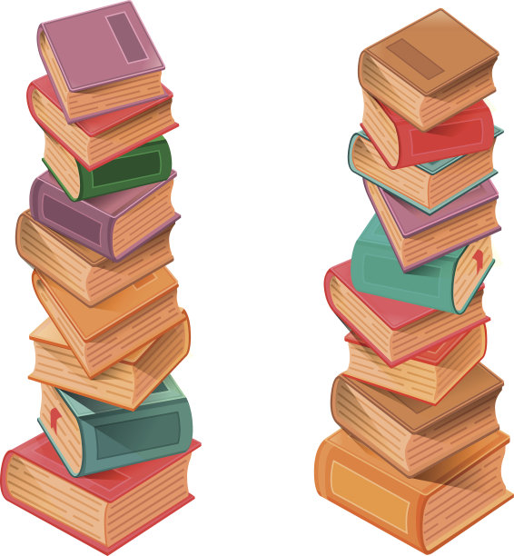 书栈向量图片下载