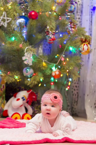 圣诞树下的礼物图片下载