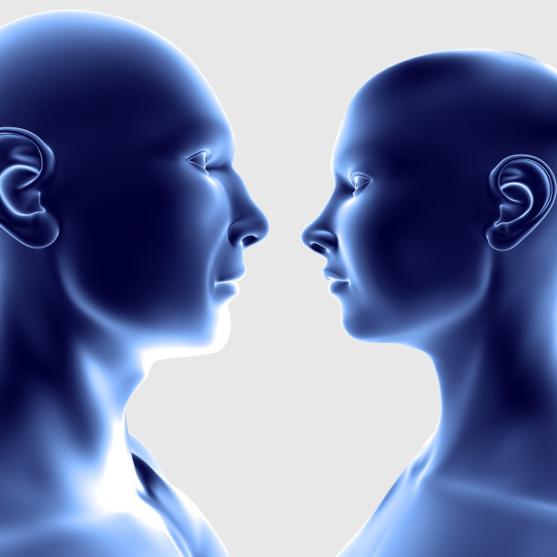 夫妻对话，关系沟通概念说明图片下载