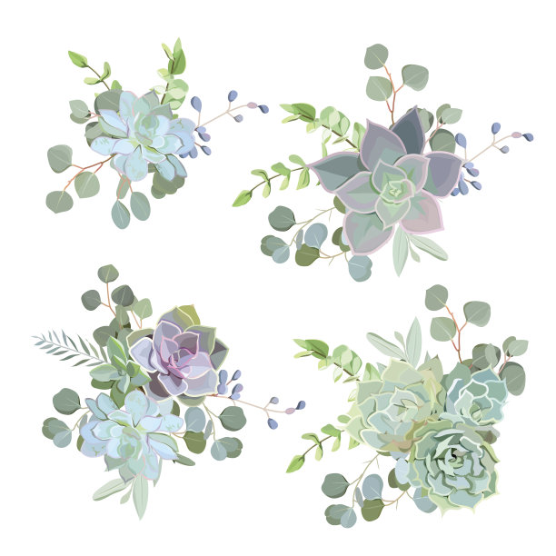 花矢量图素材ID：120425536