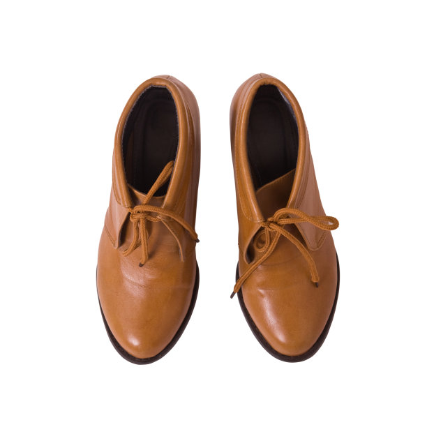 棕色的鞋子图片下载