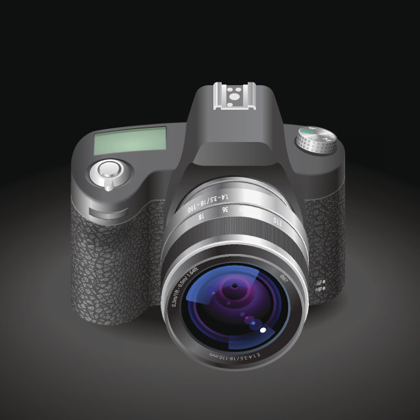 单反相机的图标图片下载