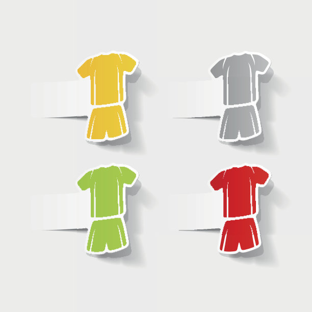 写实设计元素:足球服装图片下载