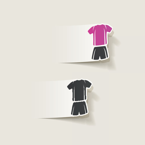 写实设计元素:足球服装图片下载