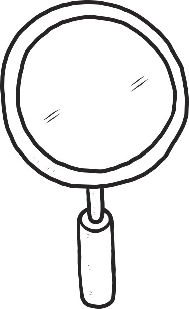 放大镜图片下载