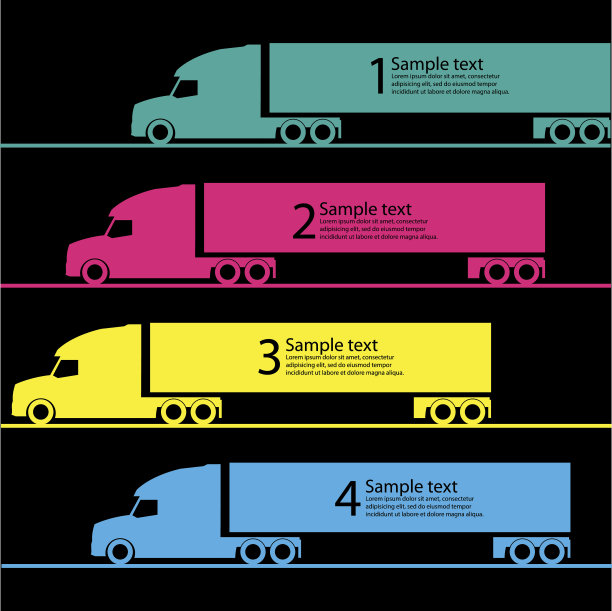 集装箱卡车图片下载