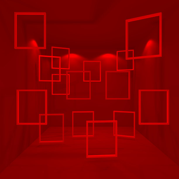 白色的空房间图片下载