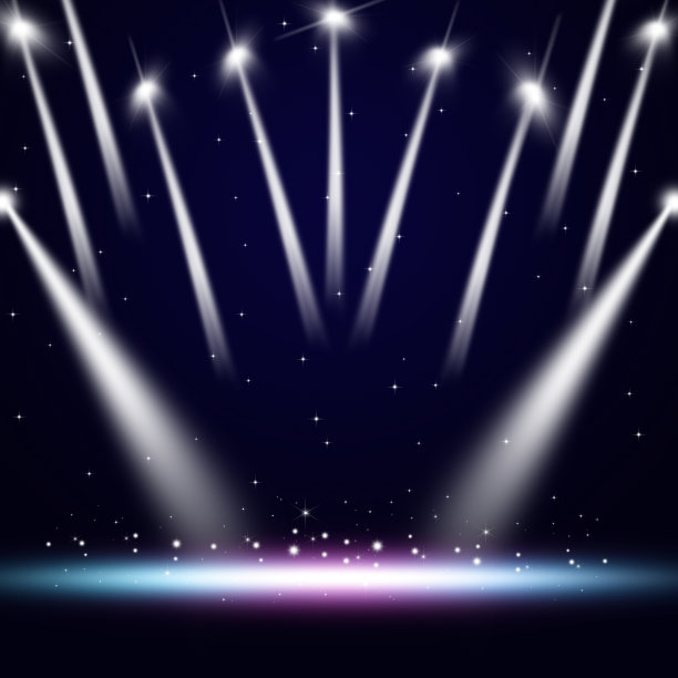 音乐会的灯图片下载