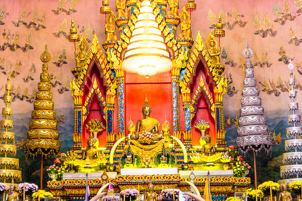 琅芙帕拉赛寺，农开市图片下载