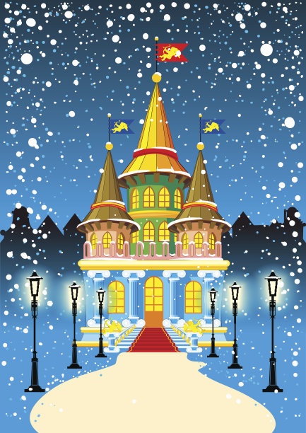 童话里的公主城堡图片下载