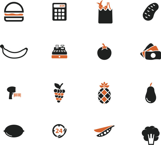 杂货店简单的图标图片下载