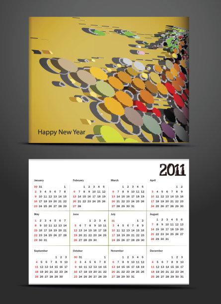 日历设计图片下载