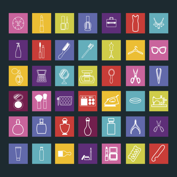 时尚美容女性配件图片下载