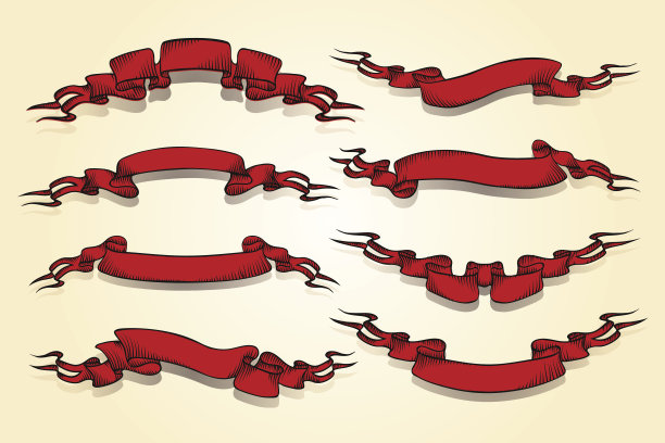 复古的横幅图片下载