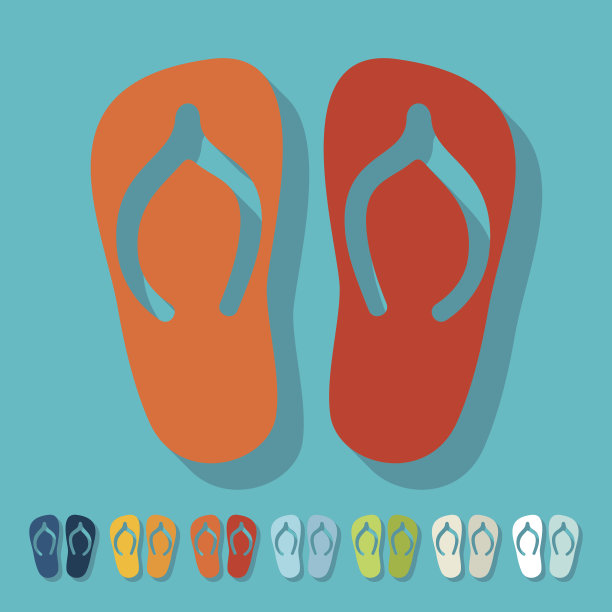 平面设计:拖鞋图片下载