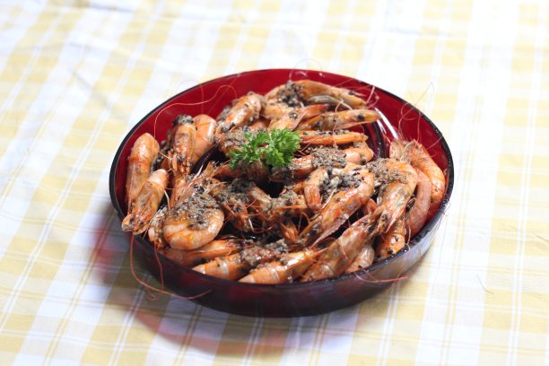 椒盐焗虾图片下载
