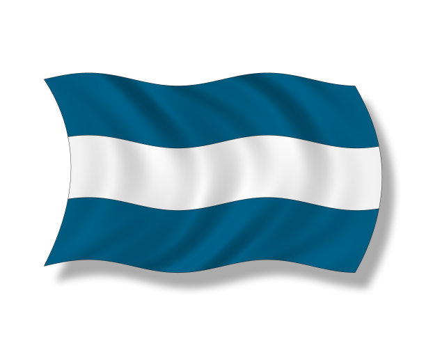 插图，萨尔瓦多国旗图片下载