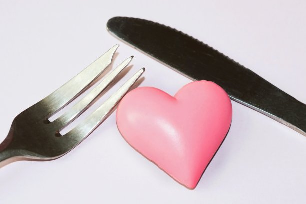 心、叉和刀图片下载