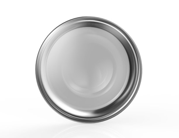 空白玻璃徽章孤立在白色背景图片下载