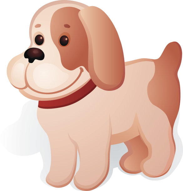 毛绒小狗图片下载