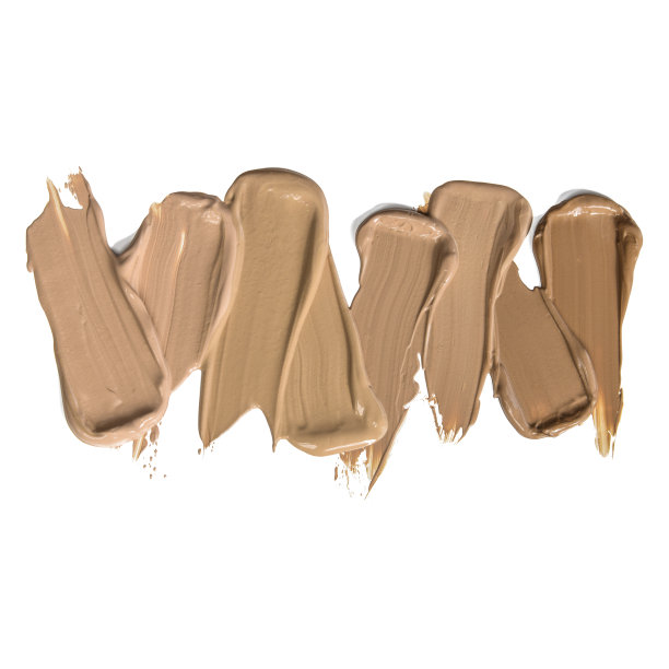 不同色度的化妆污渍图片下载