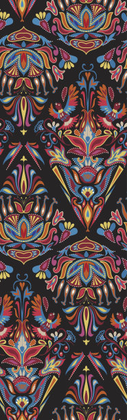 民族波西米亚无缝模式图片下载