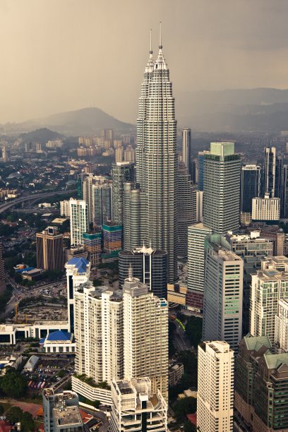 马来西亚吉隆坡天际线图片下载