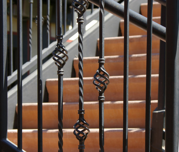 熟铁楼梯扶手图片下载